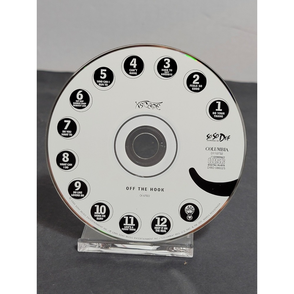 Xscape – Off The Hook CD Disc Only CK 67022